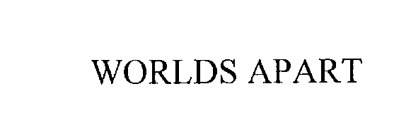 Trademark Logo WORLDS APART