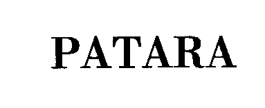 Trademark Logo PATARA