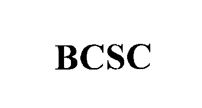 Trademark Logo BCSC