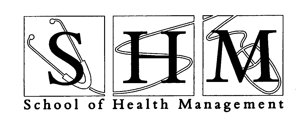 Trademark Logo SHM SCHOOL OF HEALTH MANAGEMENT