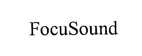 Trademark Logo FOCUSOUND