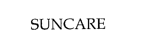 Trademark Logo SUNCARE