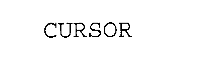 Trademark Logo CURSOR