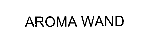 Trademark Logo AROMA WAND