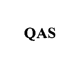 Trademark Logo QAS