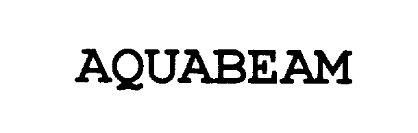Trademark Logo AQUABEAM