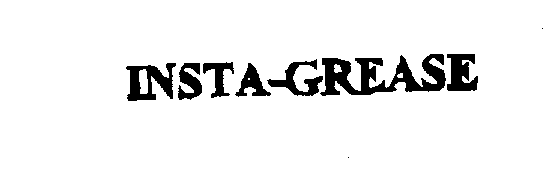Trademark Logo INSTA-GREASE