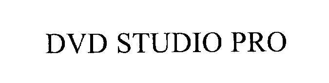Trademark Logo DVD STUDIO PRO