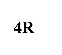 Trademark Logo 4R