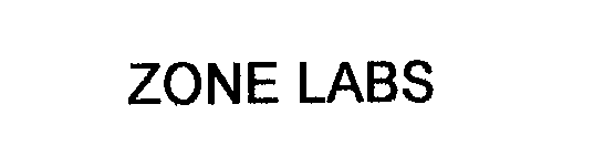 Trademark Logo ZONE LABS