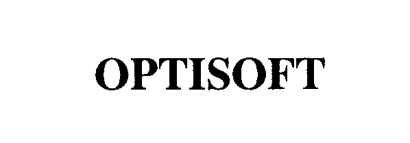 Trademark Logo OPTISOFT