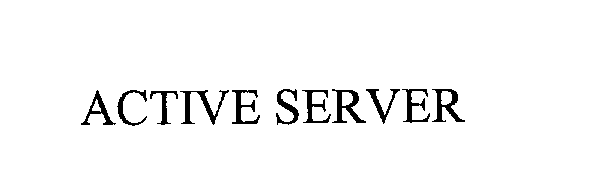 Trademark Logo ACTIVE SERVER