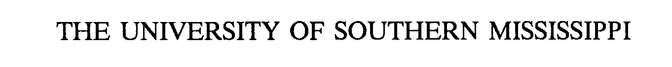 Trademark Logo THE UNIVERSITY OF SOUTHERN MISSISSIPPI