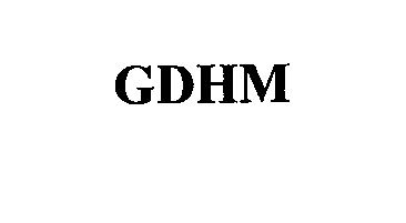 Trademark Logo GDHM