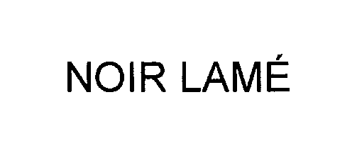 Trademark Logo NOIR LAME