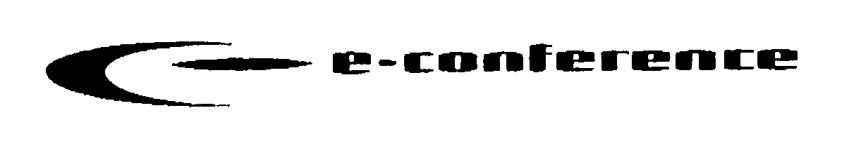 Trademark Logo E-CONFERENCE