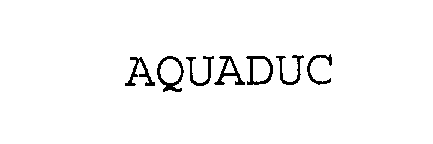 Trademark Logo AQUADUC