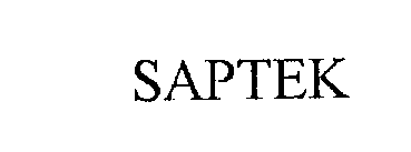 Trademark Logo SAPTEK