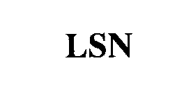 Trademark Logo LSN
