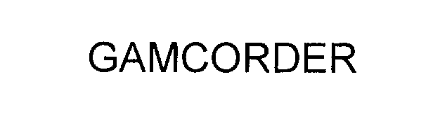 Trademark Logo GAMCORDER