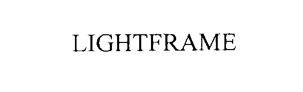 Trademark Logo LIGHTFRAME