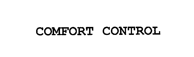 Trademark Logo COMFORT CONTROL