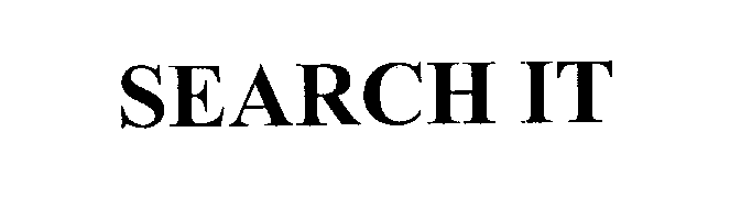 Trademark Logo SEARCHIT