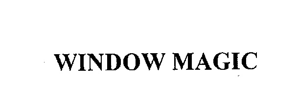 Trademark Logo WINDOW MAGIC