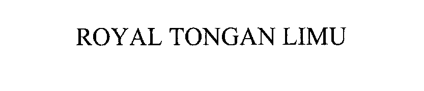 Trademark Logo ROYAL TONGAN LIMU