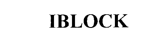 Trademark Logo IBLOCK