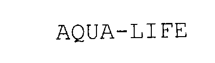 Trademark Logo AQUA-LIFE