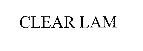 Trademark Logo CLEAR LAM