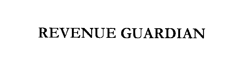 Trademark Logo REVENUE GUARDIAN