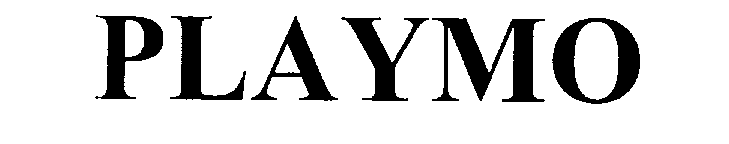 Trademark Logo PLAYMO