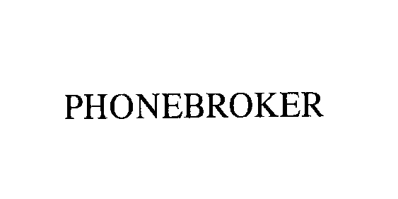  PHONEBROKER