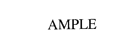Trademark Logo AMPLE