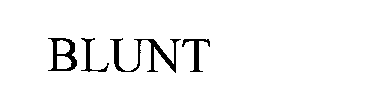 Trademark Logo BLUNT
