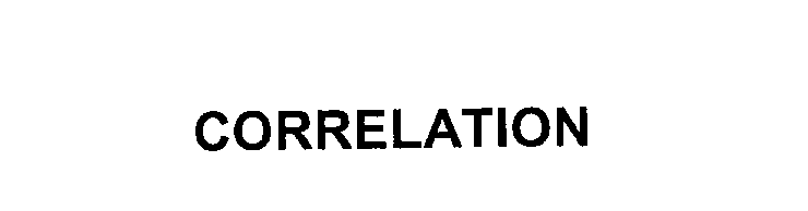 Trademark Logo CORRELATION