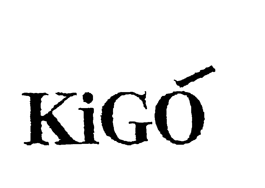 Trademark Logo KIGO