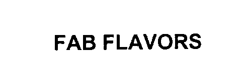 Trademark Logo FAB FLAVORS
