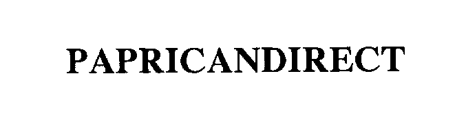 Trademark Logo PAPRICANDIRECT