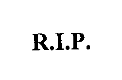 Trademark Logo R.I.P.