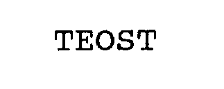 Trademark Logo TEOST