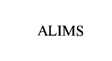 Trademark Logo ALIMS