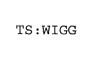 Trademark Logo TS:WIGG