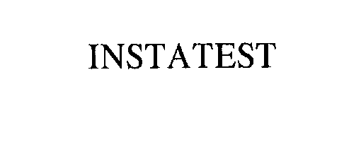 Trademark Logo INSTATEST