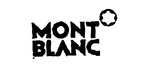 Trademark Logo MONT BLANC