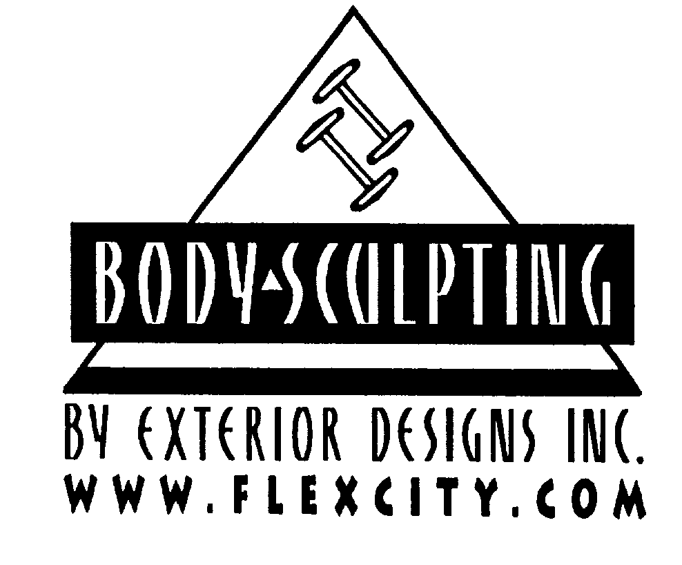 Trademark Logo BODY SCULPTING BY EXTERIOR DESIGNS INC. WWW.FLEXCITY.COM