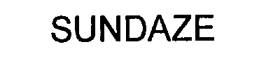 Trademark Logo SUNDAZE