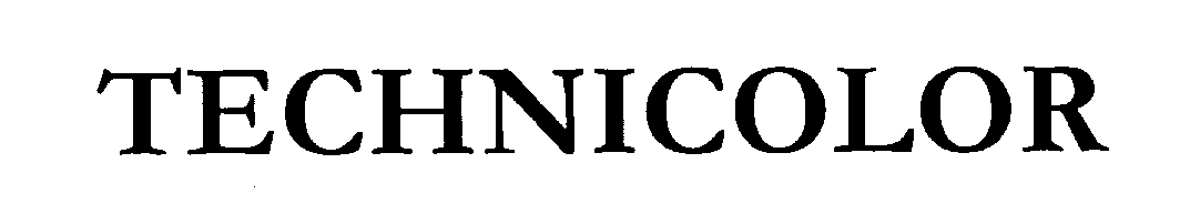 Trademark Logo TECHNICOLOR